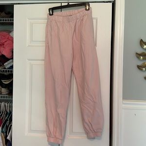 Pink brandy Melville sweatpants